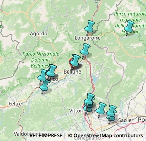Mappa Via Anta, 32100 Belluno BL, Italia (14.65222)