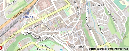 Mappa Belluno
