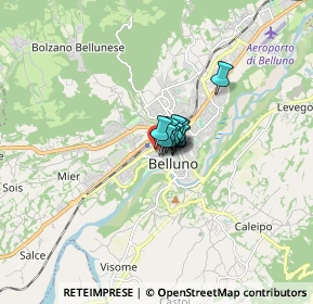 Mappa Via Loreto, 32100 Belluno BL, Italia (0.42909)