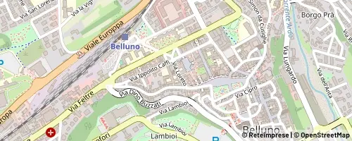 Mappa Belluno