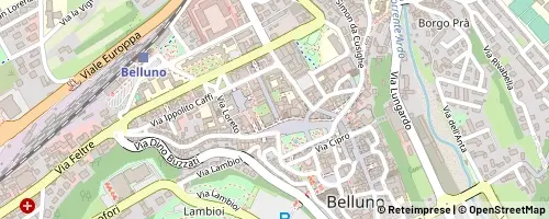 Mappa Belluno
