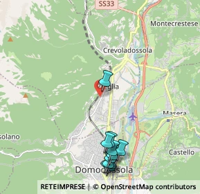 Mappa Via S. Curotti, 28845 Crevoladossola VB, Italia (2.45182)