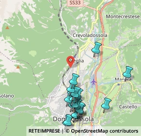 Mappa Via S. Curotti, 28845 Crevoladossola VB, Italia (2.425)