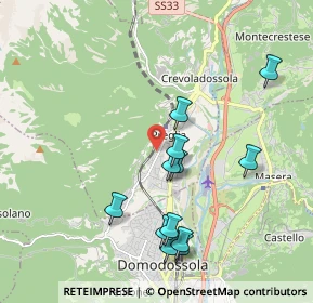 Mappa Via S. Curotti, 28845 Crevoladossola VB, Italia (1.94833)