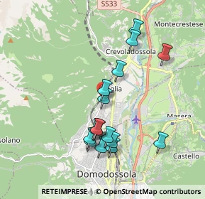 Mappa Via S. Curotti, 28845 Crevoladossola VB, Italia (1.76625)