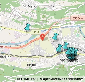 Mappa Via Adda, 23013 Cosio Valtellino SO, Italia (1.323)