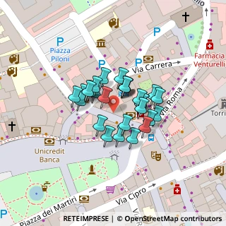Mappa Palazzo Barcelloni Corte, 32100 Belluno BL, Italia (0)