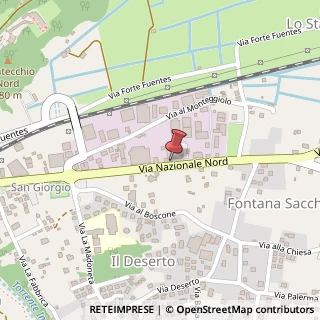 Mappa Via Nazionale Nord, 8, 23823 Colico, Lecco (Lombardia)