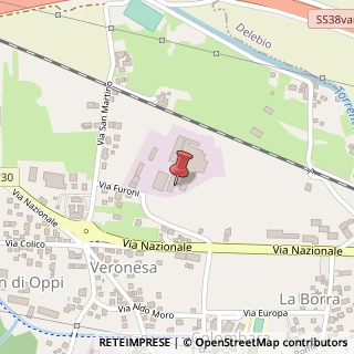 Mappa Via San Martino, 284, 23010 Piantedo, Sondrio (Lombardia)