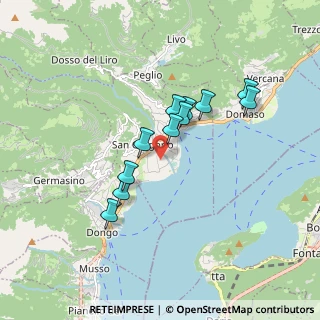 Mappa Via casate Sabbati, 22015 Gravedona ed Uniti CO, Italia (1.41909)