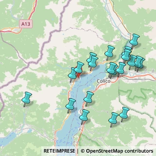 Mappa Via casate Sabbati, 22015 Gravedona ed Uniti CO, Italia (8.7005)