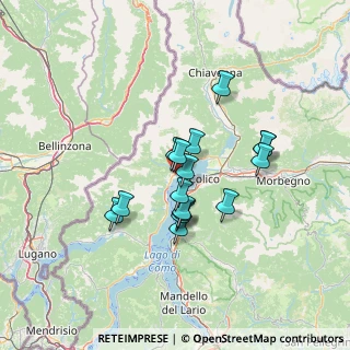 Mappa Via casate Sabbati, 22015 Gravedona ed Uniti CO, Italia (10.6025)