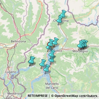 Mappa Via casate Sabbati, 22015 Gravedona ed Uniti CO, Italia (14.35267)