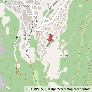 Mappa Via A. Manzoni, 28, 38041 Albiano, Trento (Trentino-Alto Adige)