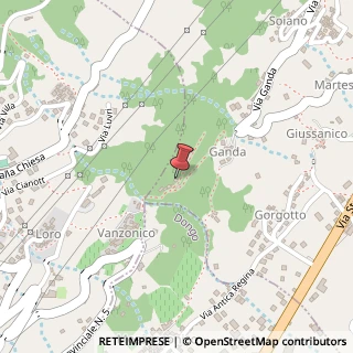 Mappa Via Vanzonico, 14, 22010 Stazzona, Como (Lombardia)