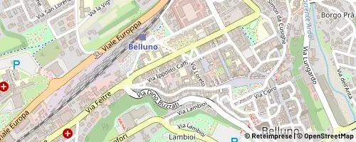 Mappa Belluno