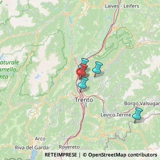 Mappa Residence Felti, 38015 Lavis TN, Italia (59.43357)