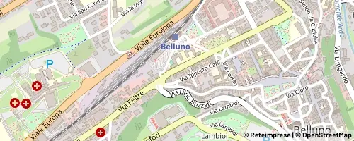 Mappa Belluno