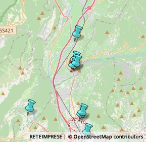 Mappa Via dei Cardi, 38015 Lavis TN, Italia (5.46231)