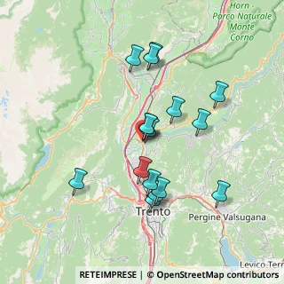 Mappa Via Mulini, 38015 Lavis TN, Italia (6.52188)