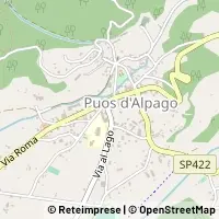 Map Puos d'Alpago