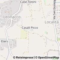 नक्शा Tricesimo