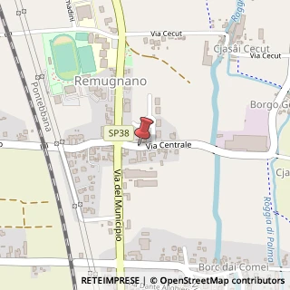 Mappa Via Faenza, 16, 33010 Reana del Rojale, Udine (Friuli-Venezia Giulia)