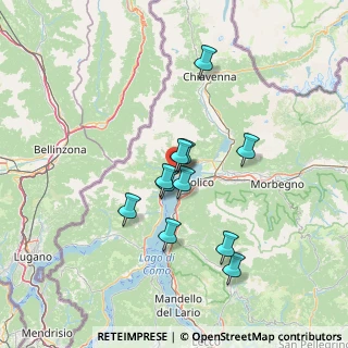 Mappa Via Gallio Tolomeo, 22015 Gravedona ed Uniti CO, Italia (11.29818)