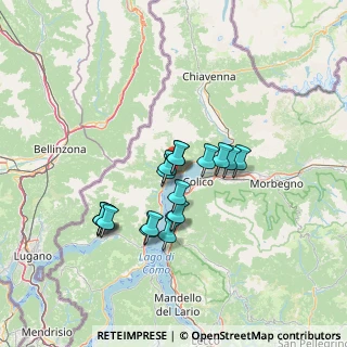 Mappa Via Gallio Tolomeo, 22015 Gravedona ed Uniti CO, Italia (10.94778)