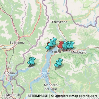 Mappa Via Gallio Tolomeo, 22015 Gravedona ed Uniti CO, Italia (10.71462)