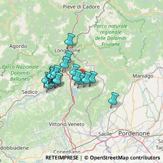 Mappa SP4, 32010 Puos D'alpago BL, Italia (10.646)