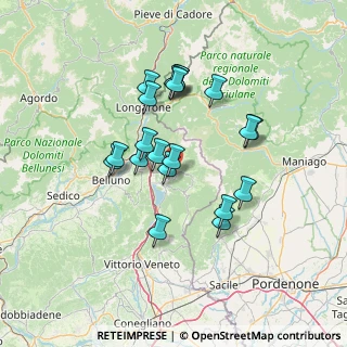 Mappa SP4, 32010 Puos D'alpago BL, Italia (11.769)