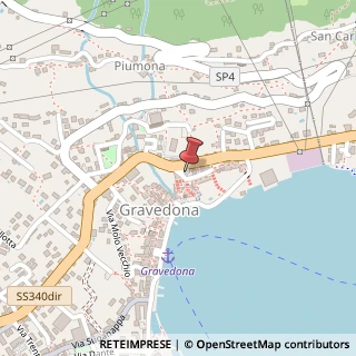 Mappa Via San Rocco, 1, 22015 Gravedona ed Uniti, Como (Lombardia)