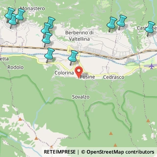 Mappa Via Poira, 23010 Colorina SO, Italia (3.22273)