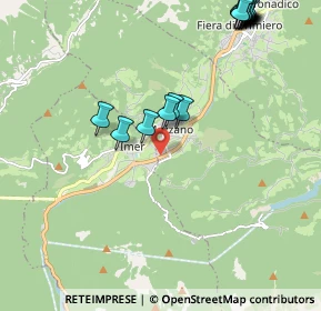 Mappa Mezzano, 38050 Mezzano TN, Italia (2.7305)