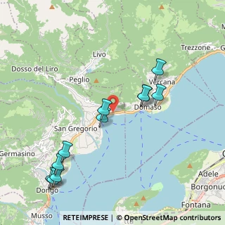 Mappa Via Regina Levante, 22015 Gravedona ed Uniti CO, Italia (2.19455)