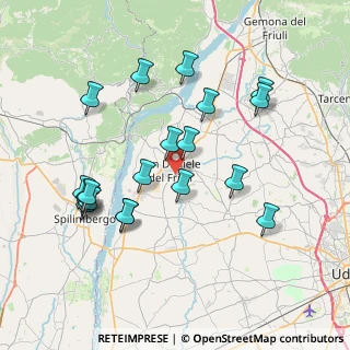 Mappa SP 66, 33038 San Daniele del Friuli UD, Italia (7.682)