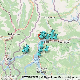 Mappa Via S. Gusmeo, 22015 Gravedona ed Uniti CO, Italia (10.015)
