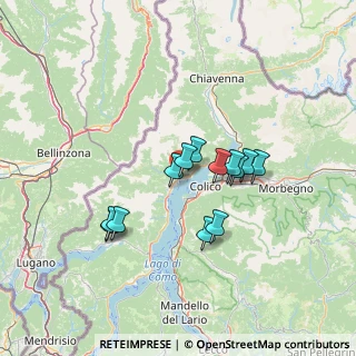 Mappa Via S. Gusmeo, 22015 Gravedona ed Uniti CO, Italia (10.86769)