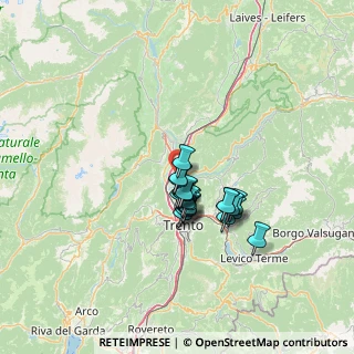 Mappa Via Furli, 38015 Lavis TN, Italia (9.3645)