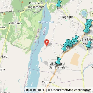 Mappa Loc. Aonedis, 33038 San Daniele del Friuli UD, Italia (2.78857)