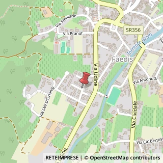 Mappa Via catalogna 10, 33040 Faedis, Udine (Friuli-Venezia Giulia)