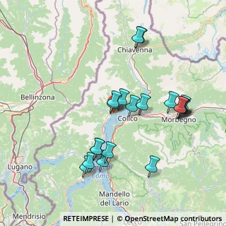 Mappa SS340dir, 22015 Gravedona ed Uniti CO, Italia (15.005)