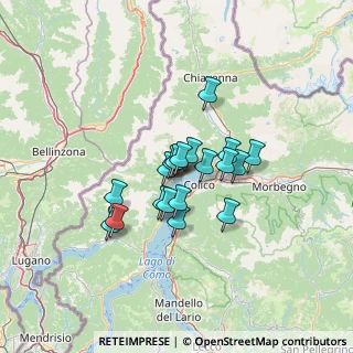 Mappa SS340dir, 22015 Gravedona ed Uniti CO, Italia (9.06947)
