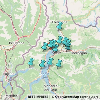Mappa SS340dir, 22015 Gravedona ed Uniti CO, Italia (9.35769)