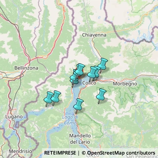 Mappa SS340dir, 22015 Gravedona ed Uniti CO, Italia (8.62727)