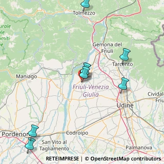 Mappa Via Luigina Narducci, 33038 San Daniele del Friuli UD, Italia (25.65455)