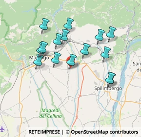 Mappa 33090 Arba PN, Italia (6.70533)