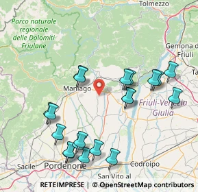 Mappa 33090 Arba PN, Italia (16.7295)