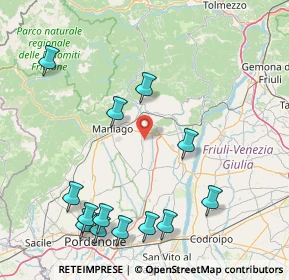 Mappa 33090 Arba PN, Italia (19.76385)
